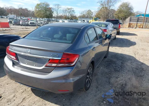 2014 Honda Civic Ex from USA, damaged, VIN 2HGFB2F86EH538462